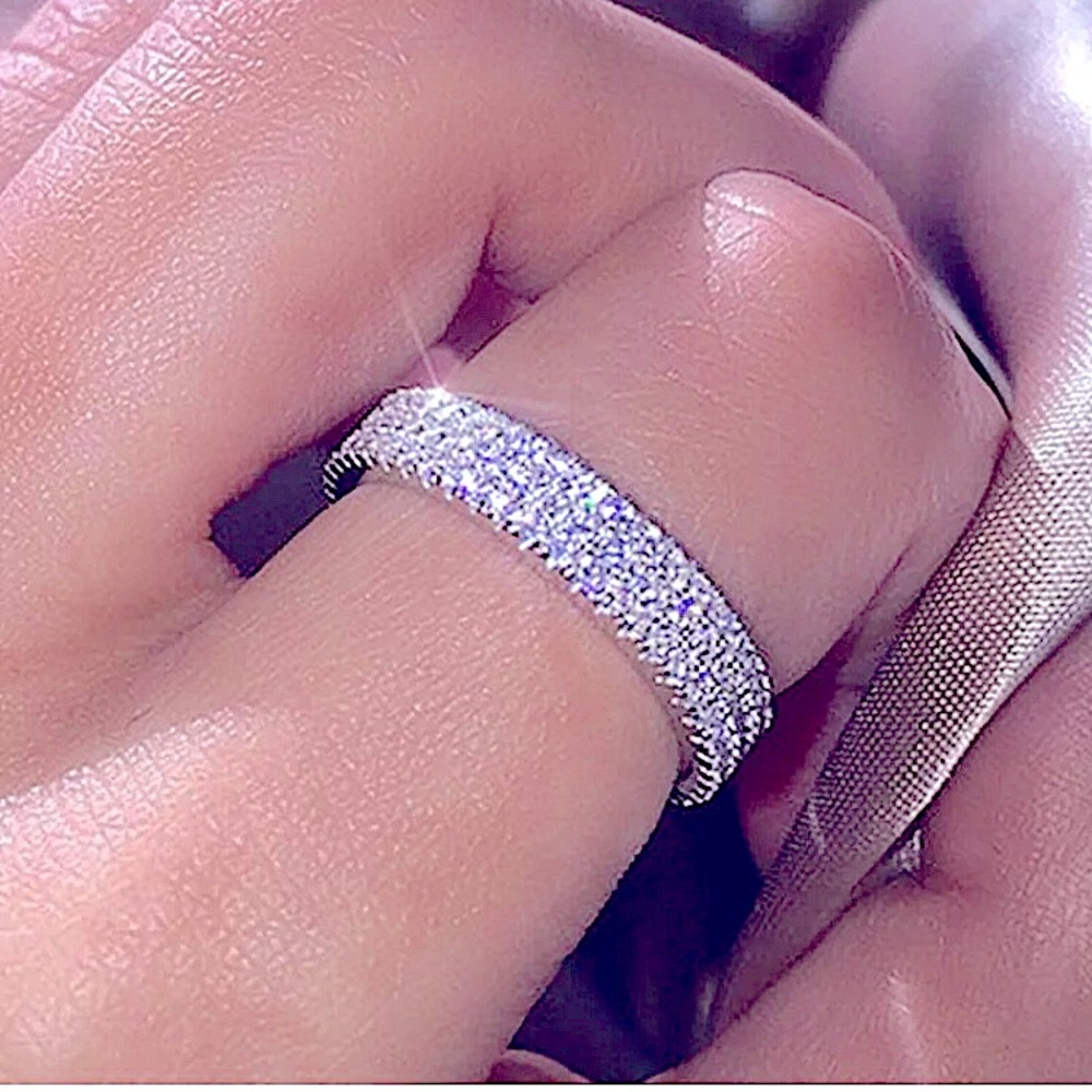 💍New Simulated💎Sterling Silver Cubic Zirconia 💍